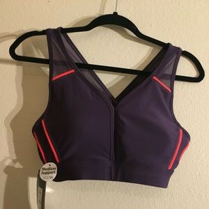AVIA Women's Sports Bra Size Medium (8-10) Purple